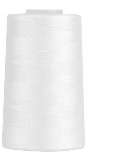 Нитки Sewing Thread 40/2 5000 ярд. цвет - белый 100% п/э в Ковдоре