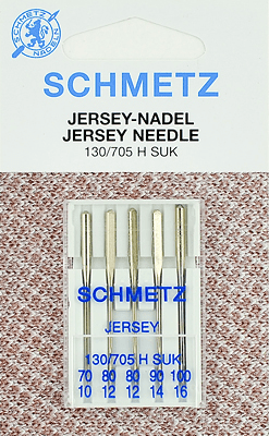 Иглы Schmetz джерси 130/705 H SUK (70x1, 80x2, 90x1, 100x1) 5 шт в Ковдоре